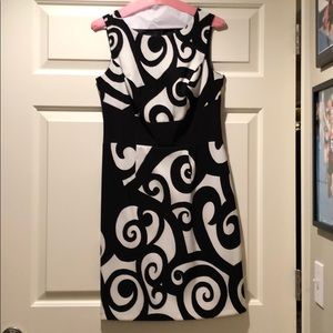 Black and white dress size 4